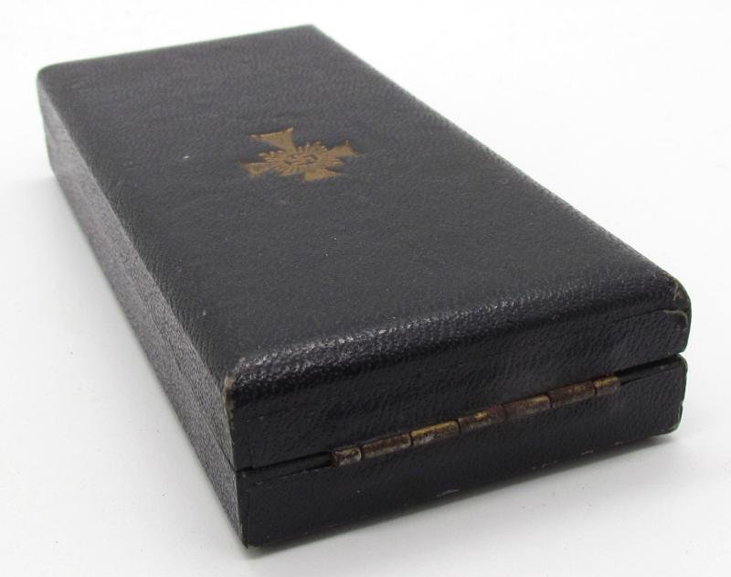 Mother's cross in gold with box ( R. Souval ) — image 12