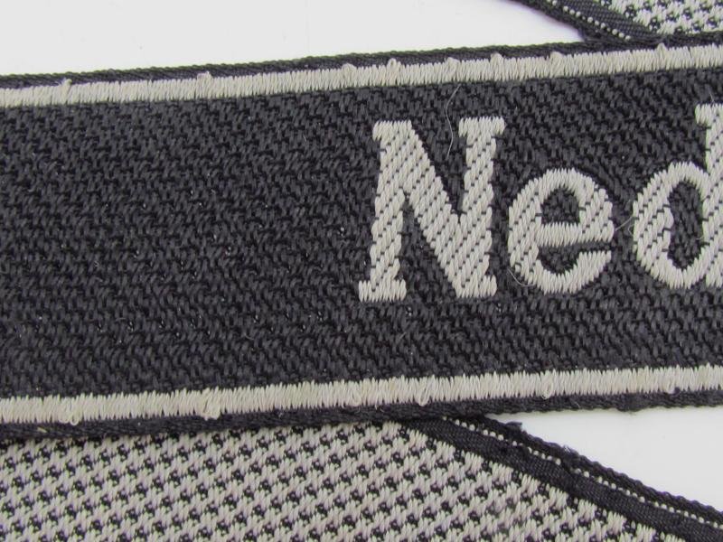 Waffen-SS BeVo 'Nederland' Cufftitle — image 8