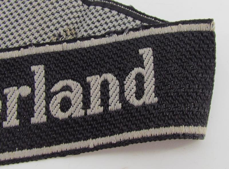 Waffen-SS BeVo 'Nederland' Cufftitle — image 9