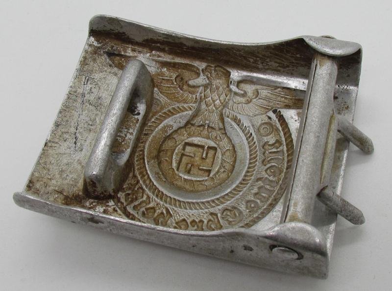 Waffen-SS Aluminum belt buckle by SS 36/39 RZM — image 10