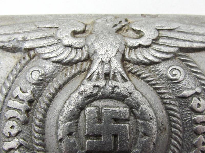 Waffen-SS Aluminum belt buckle by SS 36/39 RZM — image 3