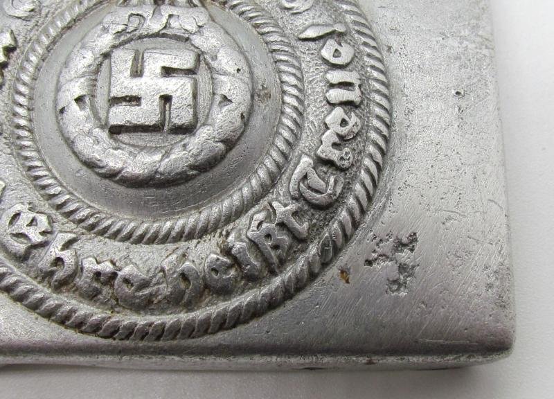 Waffen-SS Aluminum belt buckle by SS 36/39 RZM — image 4
