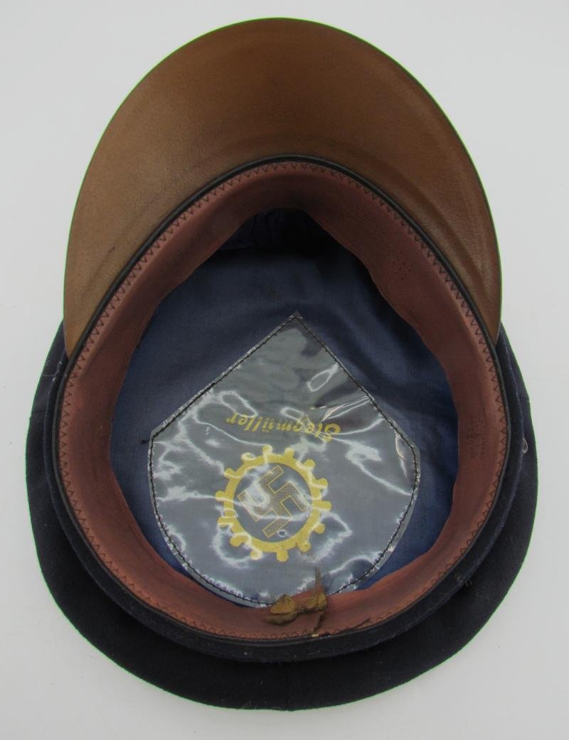 German DAF 'Deutsche Arbeitsfront' visor cap with RZM Label — image 11