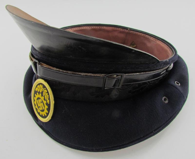 German DAF 'Deutsche Arbeitsfront' visor cap with RZM Label — image 16