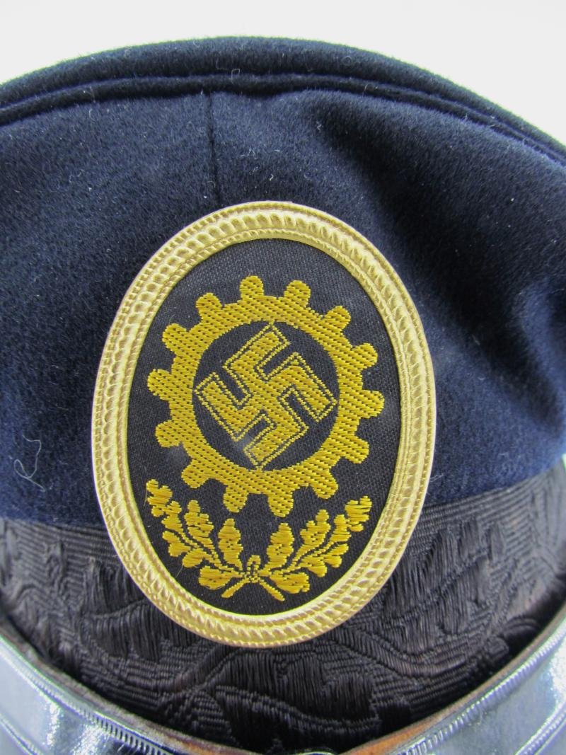 German DAF 'Deutsche Arbeitsfront' visor cap with RZM Label — image 6