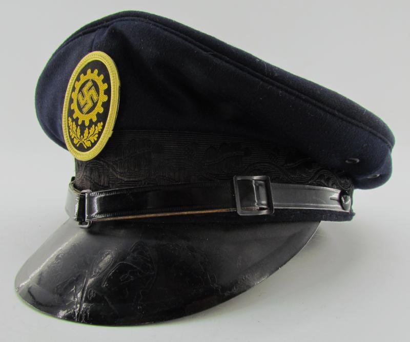 German DAF 'Deutsche Arbeitsfront' visor cap with RZM Label — image 7