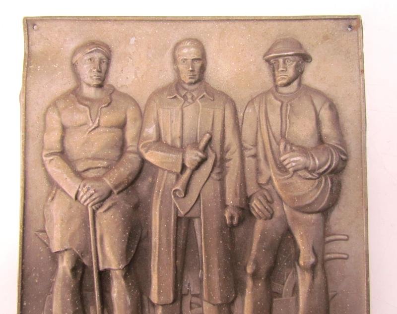 DAF ( 'Deutsche Arbeitsfront' ) Honor Plaque — image 3