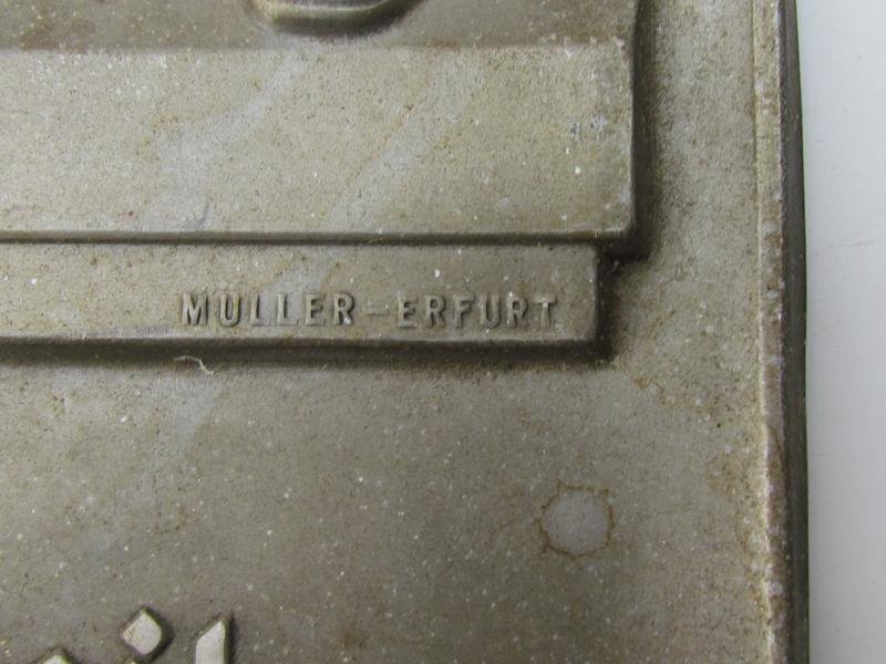 DAF ( 'Deutsche Arbeitsfront' ) Honor Plaque — image 5