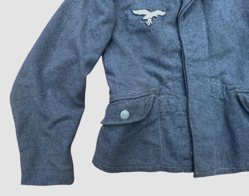Luftwaffe Pilot/Fallschirmjäger Fliegerbluse – Unteroffizier (Officer Candidate), — image 5