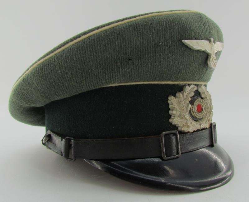 Wehrmacht EM/NCO Visor Cap (Heer Infantry) – 1937 — image 11