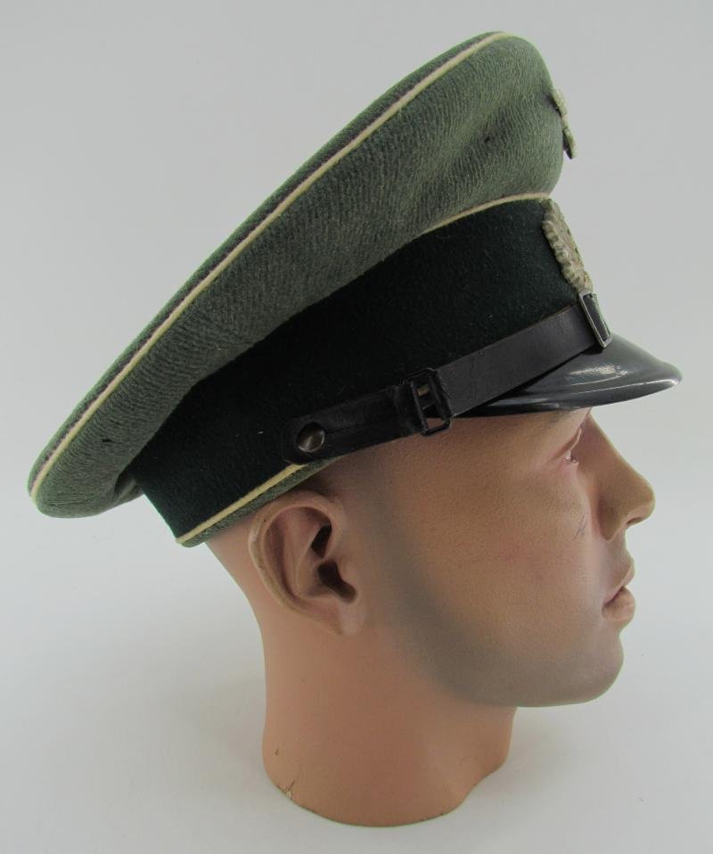 Wehrmacht EM/NCO Visor Cap (Heer Infantry) – 1937 — image 4