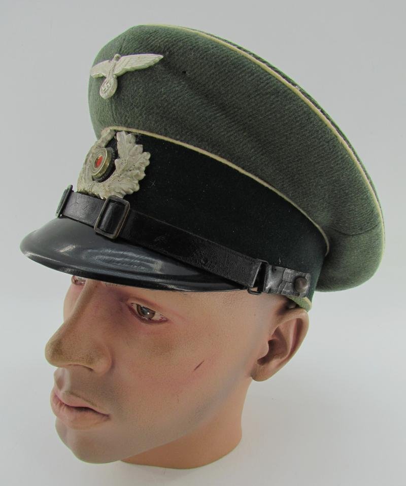 Wehrmacht EM/NCO Visor Cap (Heer Infantry) – 1937 — image 6