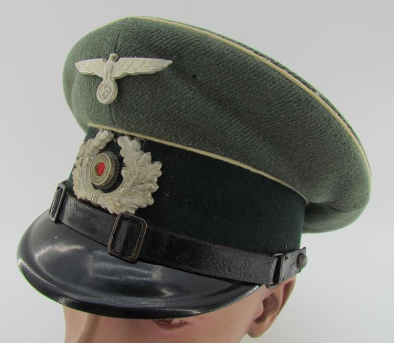 Wehrmacht EM/NCO Visor Cap (Heer Infantry) – 1937 — image 7