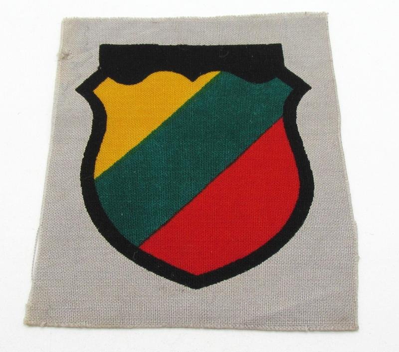 Wehrmacht ( Heer ) Printed 'Lithuanian' Volunteer Sleeve — image 2