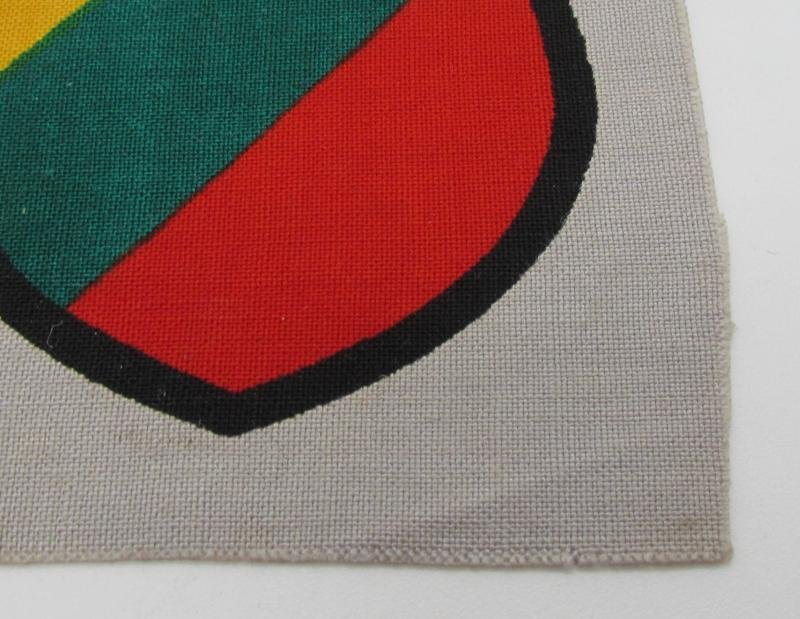Wehrmacht ( Heer ) Printed 'Lithuanian' Volunteer Sleeve — image 4