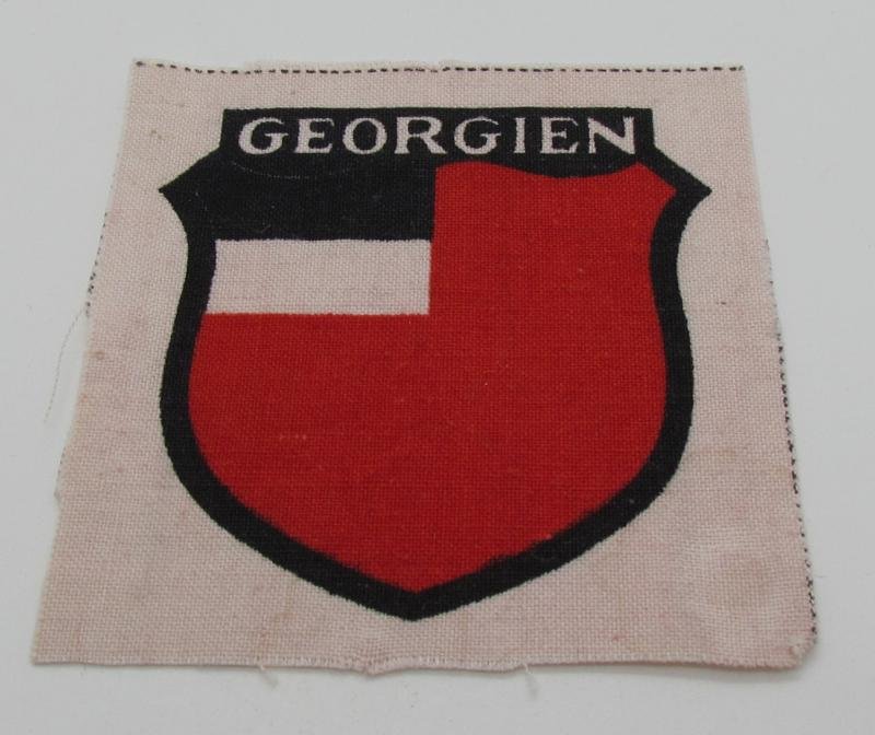 Wehrmacht ( Heer ) Printed 'Georgien' Volunteer Sleeve — image 2