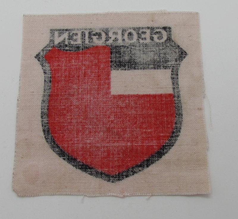 Wehrmacht ( Heer ) Printed 'Georgien' Volunteer Sleeve — image 5