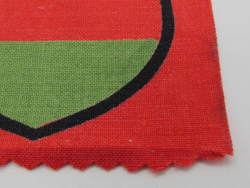 Wehrmacht ( Heer ) Printed 'Aserbaidschan' Volunteer Sleeve Shield — image 3