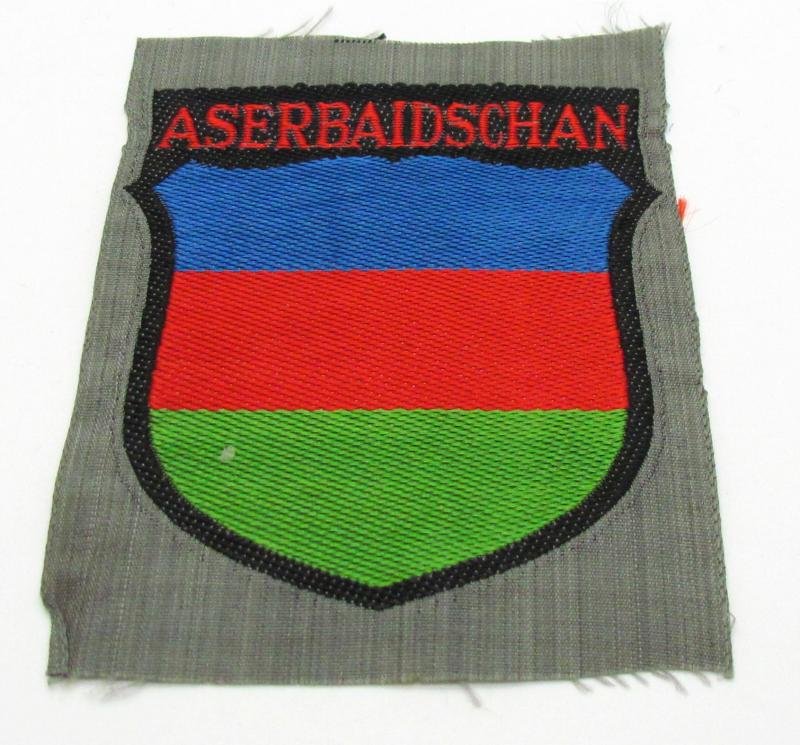 Wehrmacht ( Heer ) BeVo 'Aserbaidschan' Volunteer Sleeve Shield — image 2