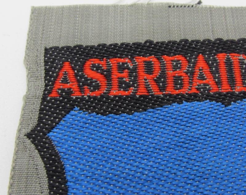 Wehrmacht ( Heer ) BeVo 'Aserbaidschan' Volunteer Sleeve Shield — image 3
