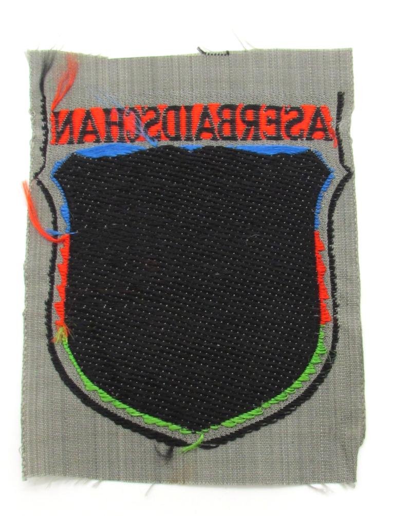 Wehrmacht ( Heer ) BeVo 'Aserbaidschan' Volunteer Sleeve Shield — image 5
