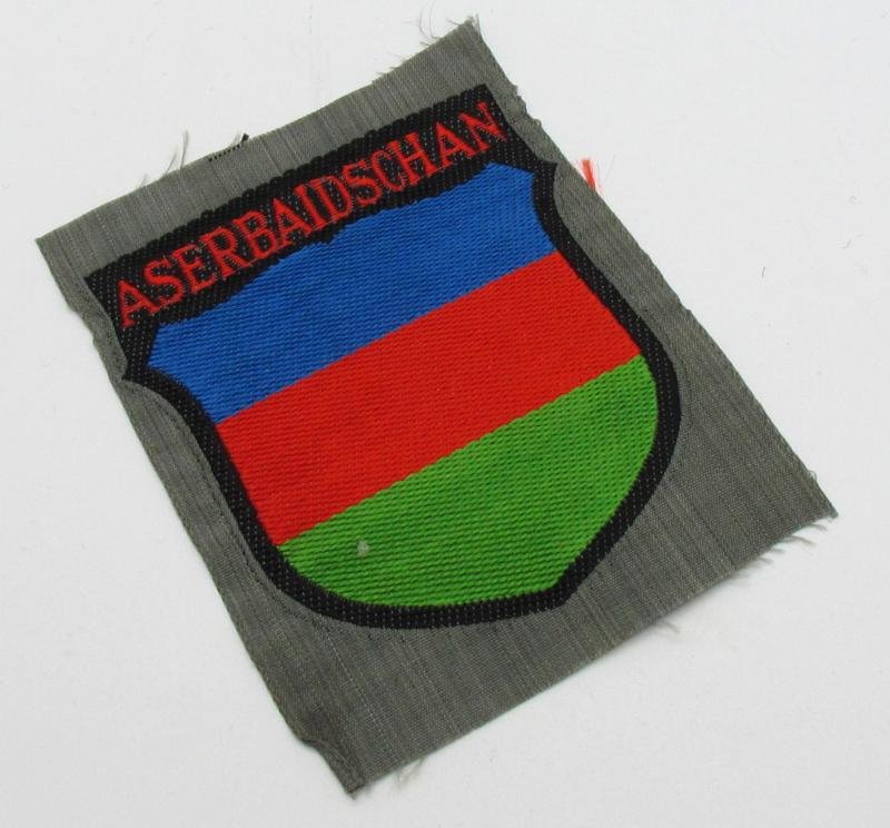 Wehrmacht ( Heer ) BeVo 'Aserbaidschan' Volunteer Sleeve Shield — image 8