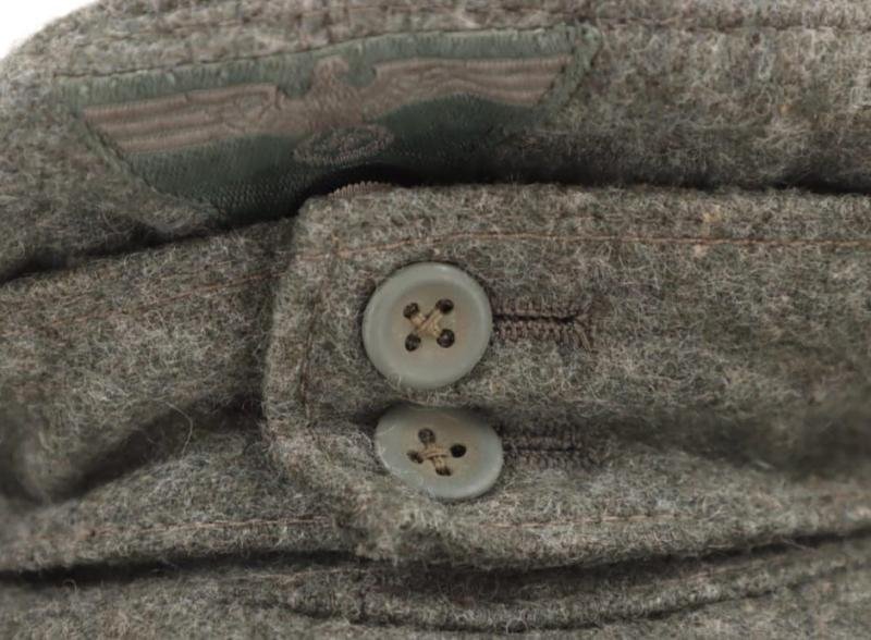 Wehrmacht M43 field cap – Heer EM/NCO – 0/0250/2562 — image 7