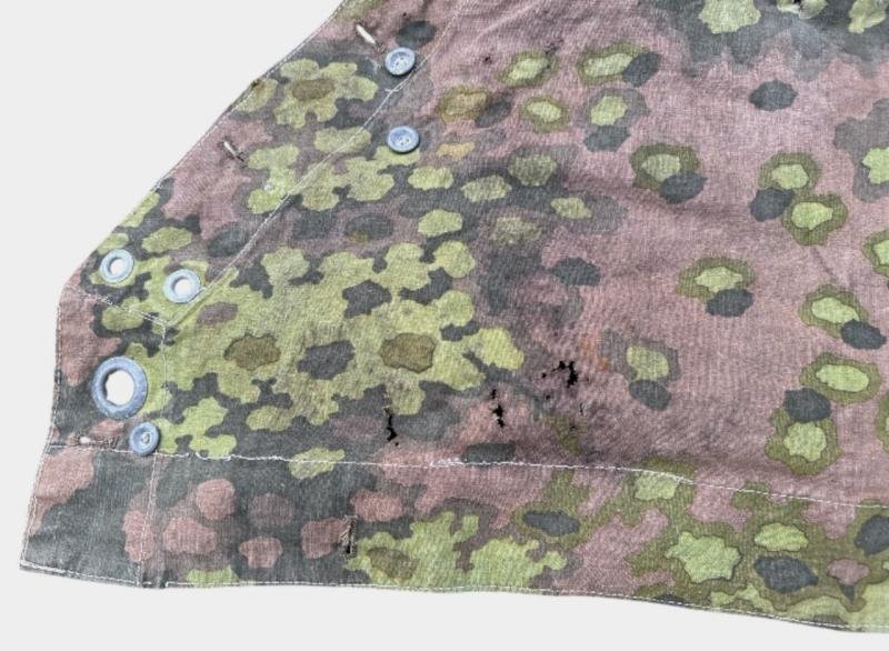 Waffen SS Oak Shelter Quarter ( Zeltbahn ) in used condition — image 3