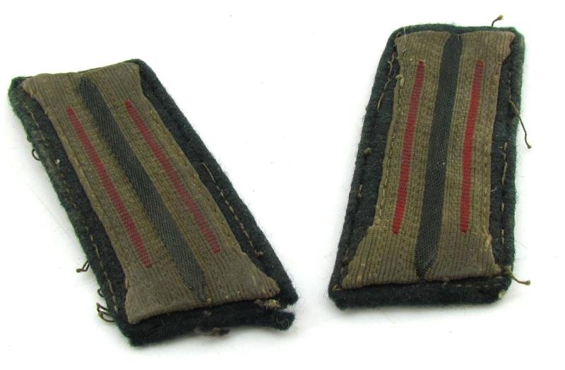Wehrmacht ( Heer ) Panzerjäger Collar Tabs — image 13