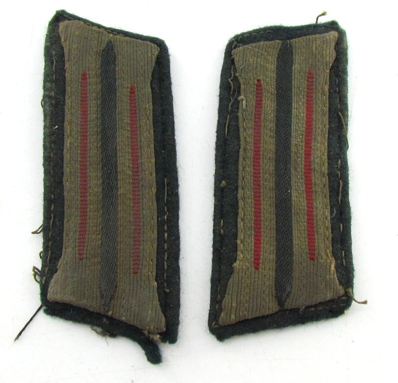 Wehrmacht ( Heer ) Panzerjäger Collar Tabs — image 2