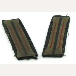 Wehrmacht ( Heer ) Panzerjäger Collar Tabs