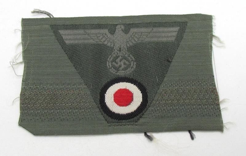 Wehrmacht (Heer) M43 Cap Trapezoid — image 2