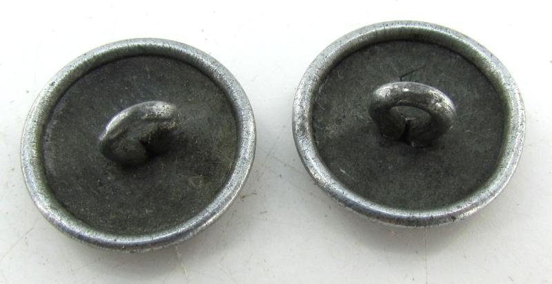 Two Wehrmacht (Heer) Shoulder strap buttons — image 2