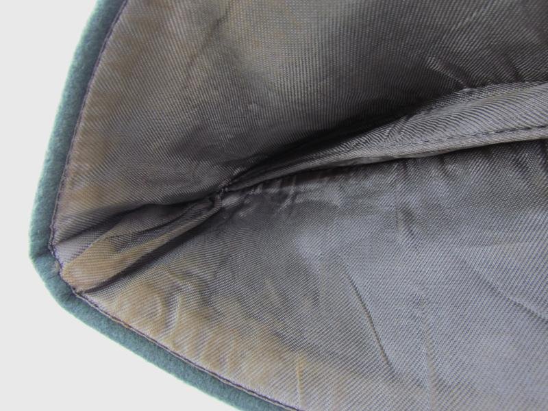 2x Kriegsmarine Coastal Artillery Officer's Overseas Cap — image 13