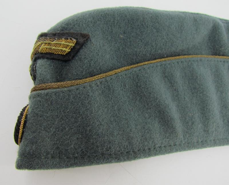 2x Kriegsmarine Coastal Artillery Officer's Overseas Cap — image 16