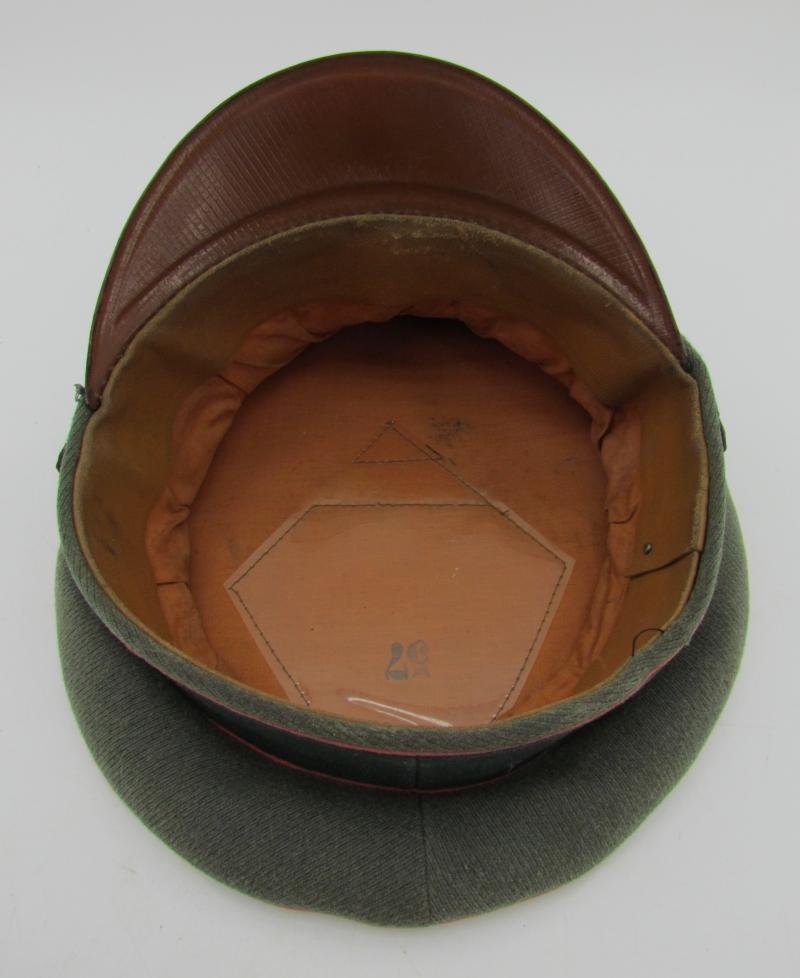 Wehrmacht Heer Panzer EM/NCO Visor Cap (Schirmmütze) – G. Teufel Sohn, 1937 — image 10