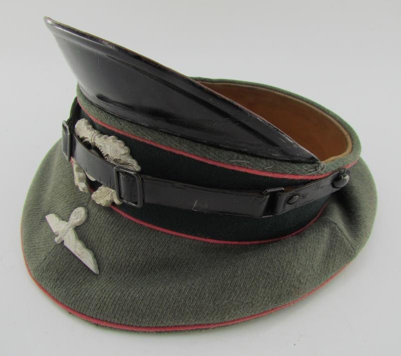 Wehrmacht Heer Panzer EM/NCO Visor Cap (Schirmmütze) – G. Teufel Sohn, 1937 — image 15