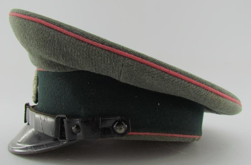 Wehrmacht Heer Panzer EM/NCO Visor Cap (Schirmmütze) – G. Teufel Sohn, 1937 — image 18