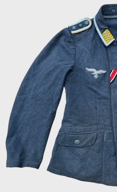 Luftwaffe Pilot/Fallschirmjäger Fliegerbluse 'Oberfeldwebel' — image 5