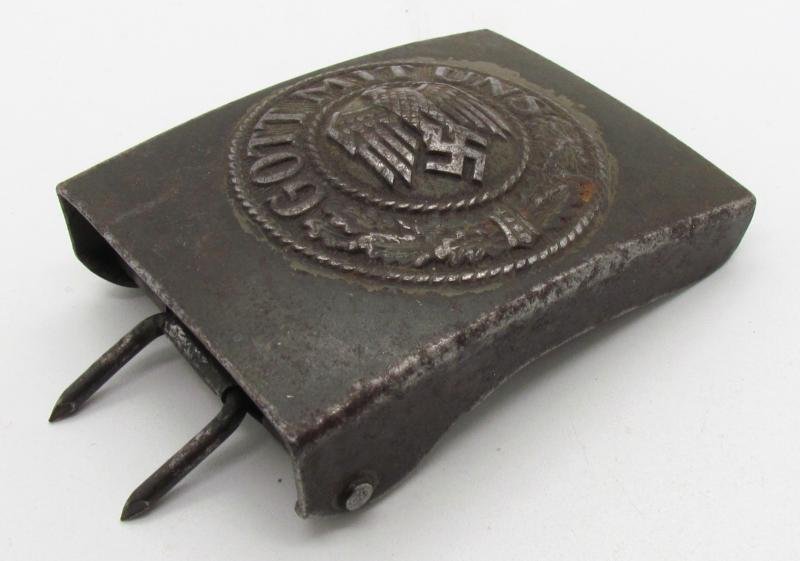 Wehrmacht (Heer) EM-NCO's Belt Buckle MSS 40 — image 2