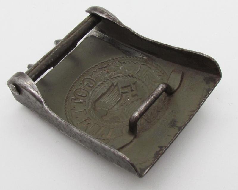 Wehrmacht (Heer) EM-NCO's Belt Buckle MSS 40 — image 5
