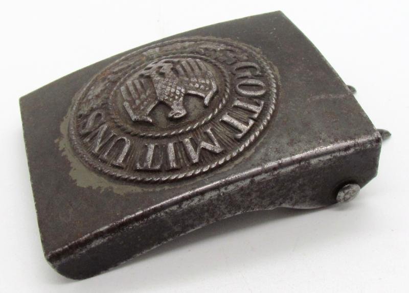 Wehrmacht (Heer) EM-NCO's Belt Buckle MSS 40 — image 8