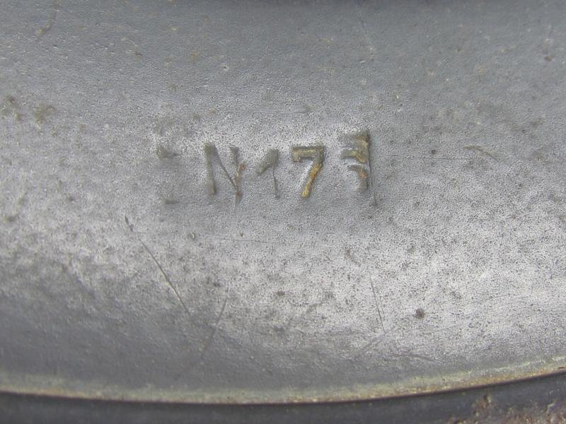 Luftwaffe M40 Single Decal Helmet Q64 — image 17