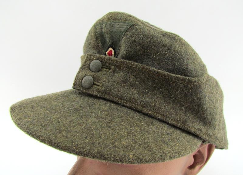 Wehrmacht (Heer) Officers field cap 'Einheitsfeldmütze'with RBNr. 1944 — image 6