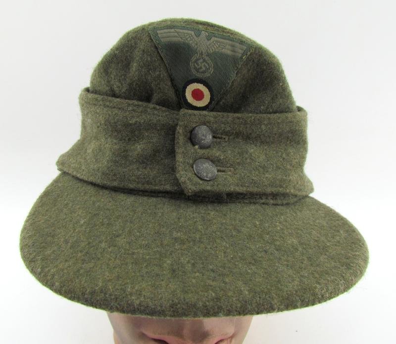 Wehrmacht (Heer) field cap 'Einheitsfeldmütze'with RBNr. 1944 — image 6