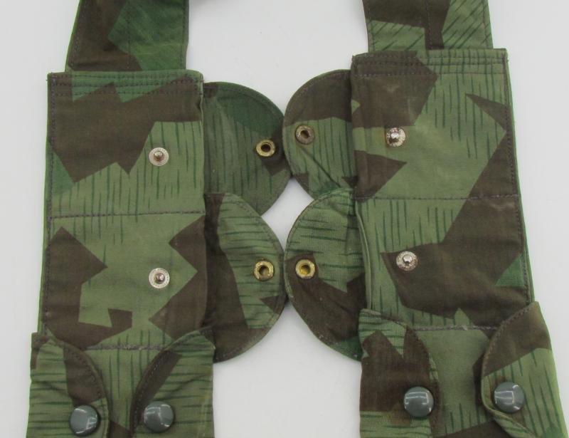 Fallschirmjäger Splittertarn K98 bandoleer (1942) — image 6