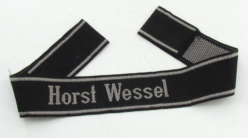 Waffen-SS BeVo 'Horst Wessel' Cufftitle — image 13