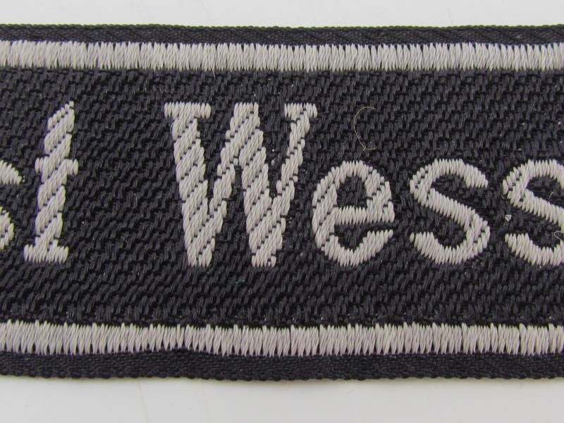 Waffen-SS BeVo 'Horst Wessel' Cufftitle — image 5