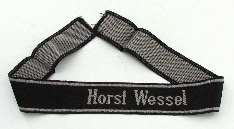 Waffen-SS BeVo 'Horst Wessel' Cufftitle — image 8