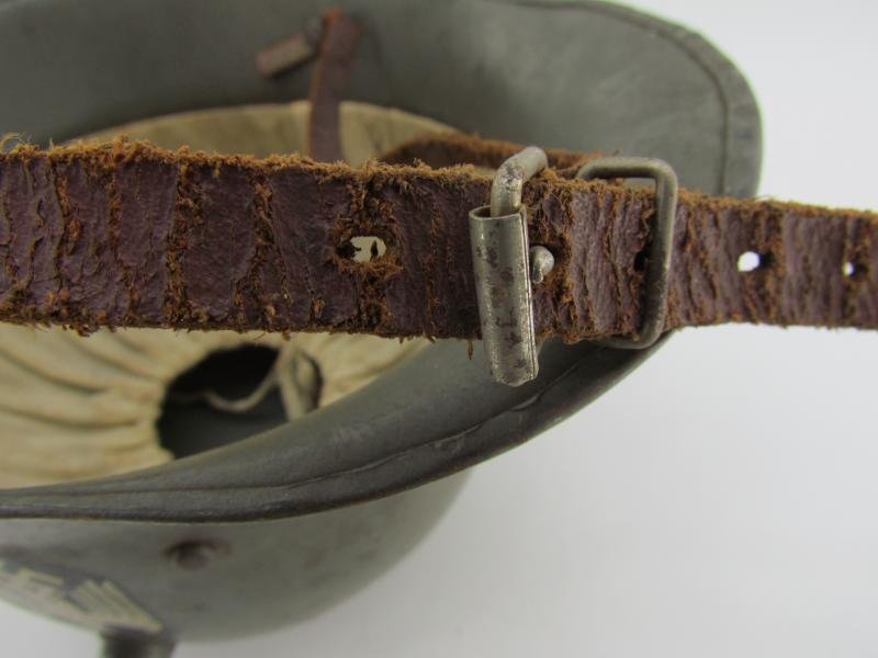 German Third Reich, Child's M1916 double decal helmet ( 'Kinderstahlhelm' ) — image 13